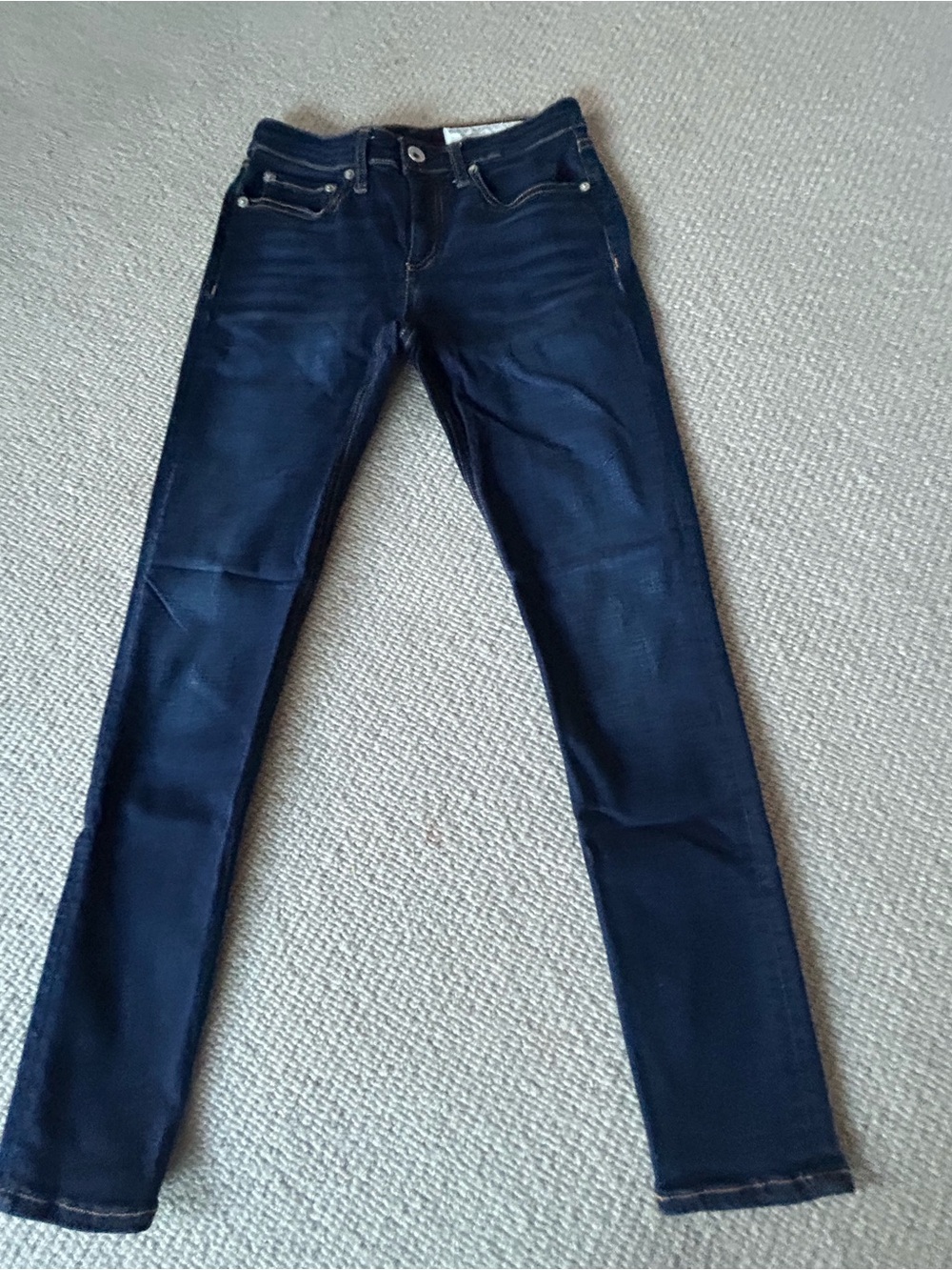 rag & bone Dark Indigo Skinny Jeans